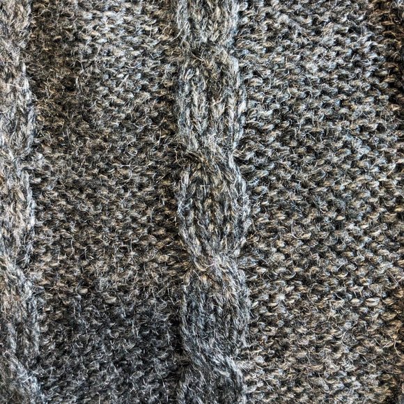 NWT Turtleneck Cable Knit Mini Sweater Dress - Picture 7 of 8